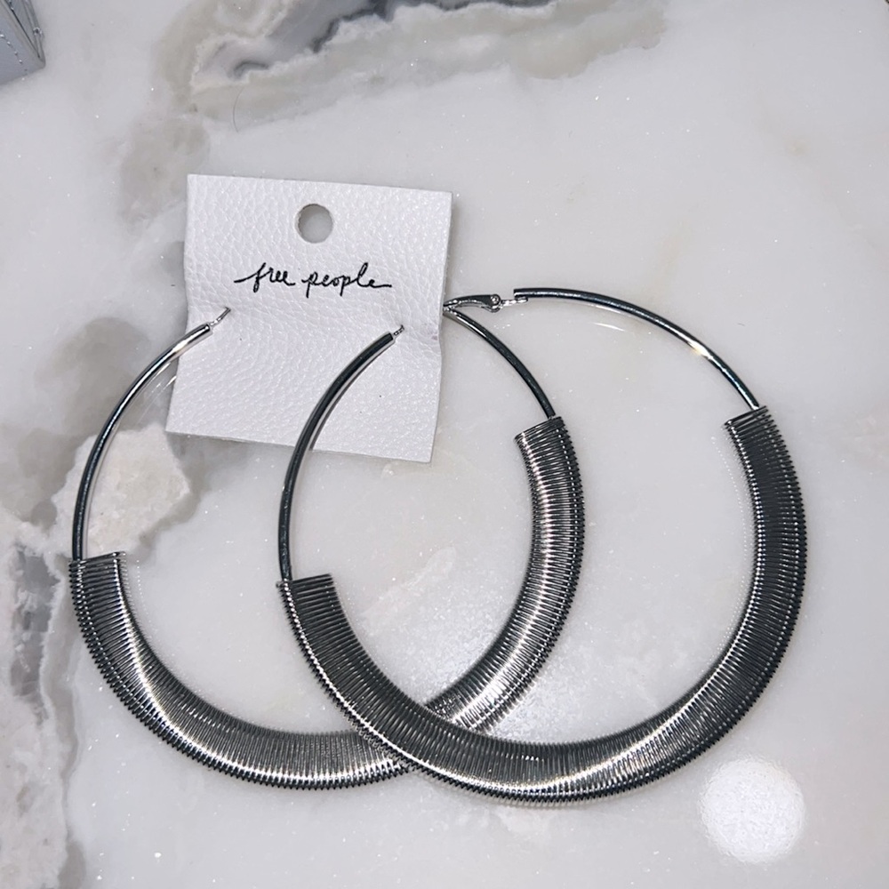 Free People Large Hoop Earrings